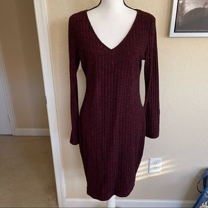 Lulu’s long sleeve sweater dress size XL extra large